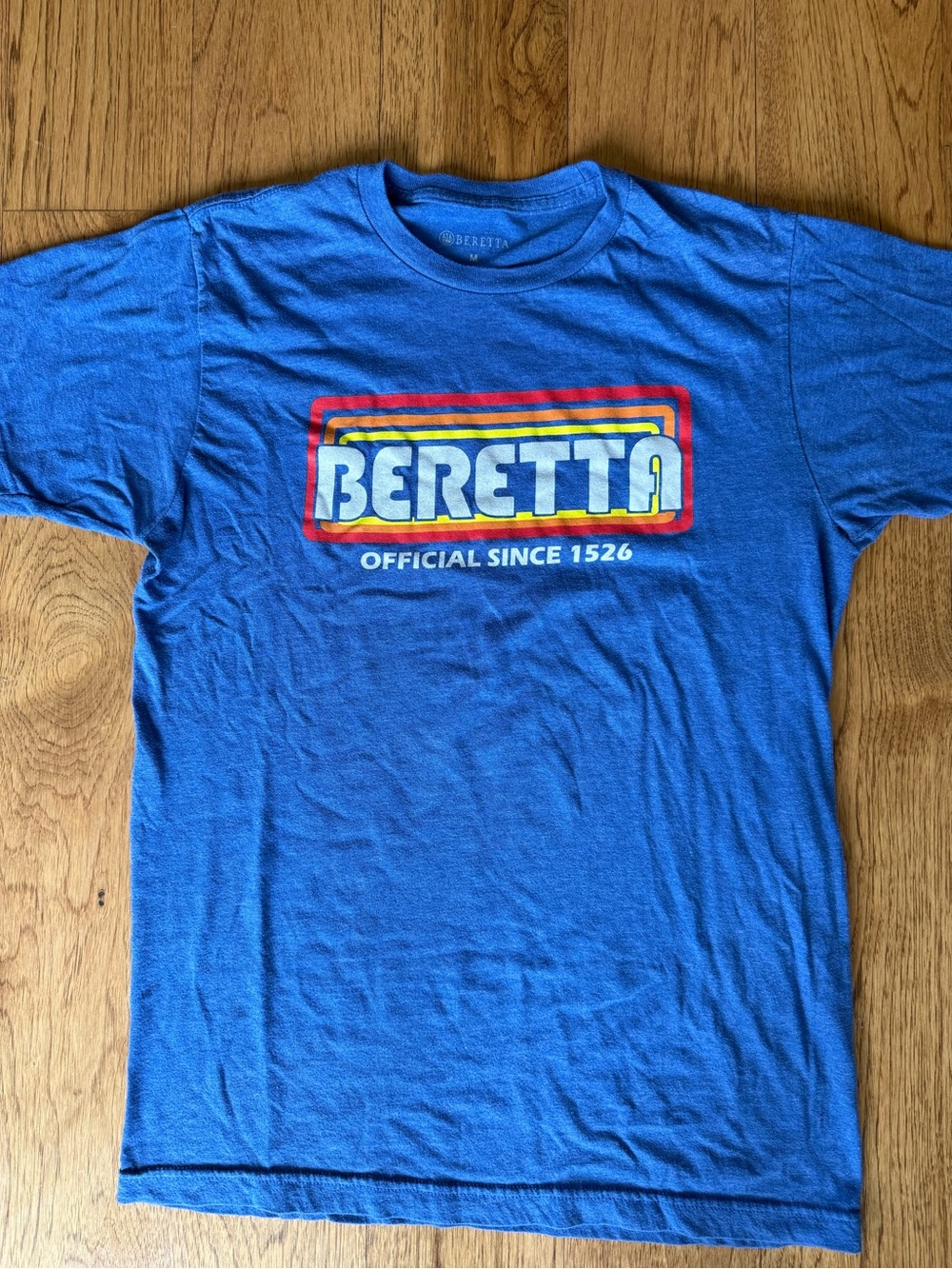 Beretta Short-Sleeve Logo Tee in Blue